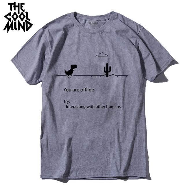 you are off line t shirt