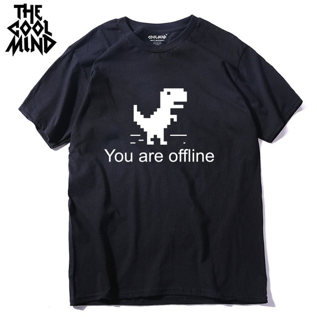 you are off line t shirt