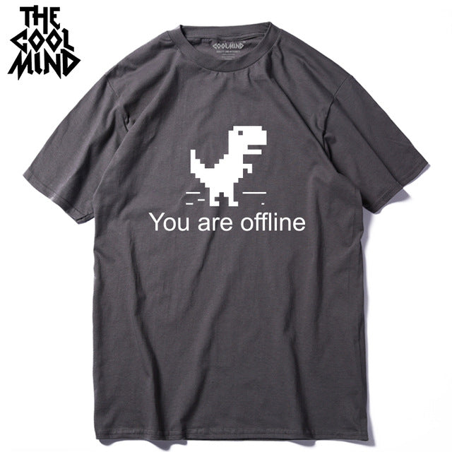 you are off line t shirt