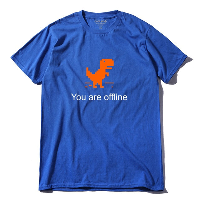you are off line t shirt